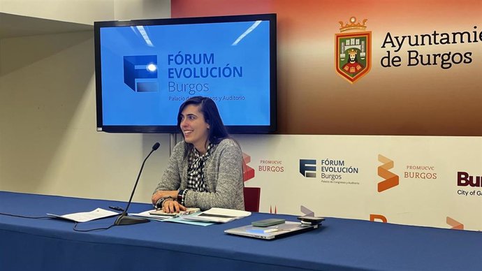 Archivo - La presidenta de ProBurgos, Andrea Ballesteros. Archivo.