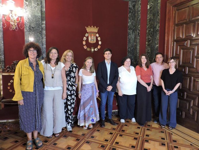Las técnicas de Cultura de la Diputación de Sevilla.