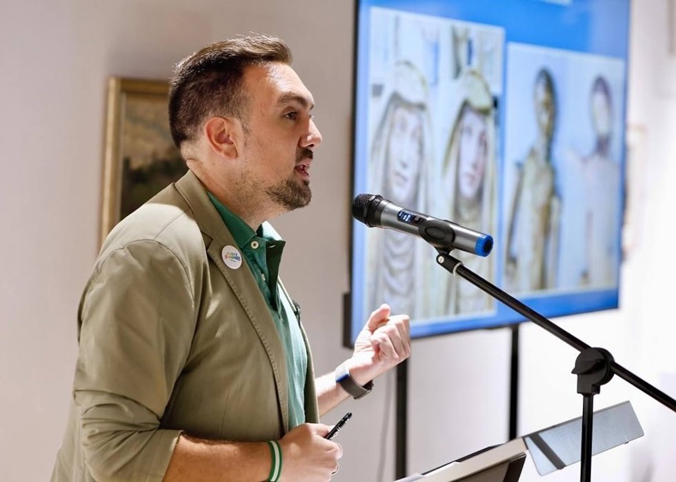 Imagen del delegado de Cultura, Patrimonio Histórico y Museos, y Turismo, Christopher Rivas.