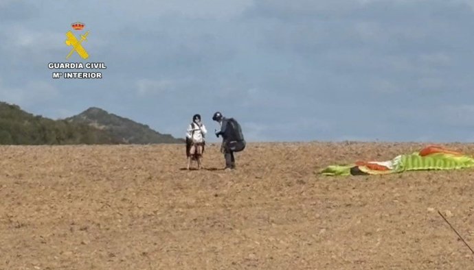 El parapentistas propuesto para sanción en Menorca.