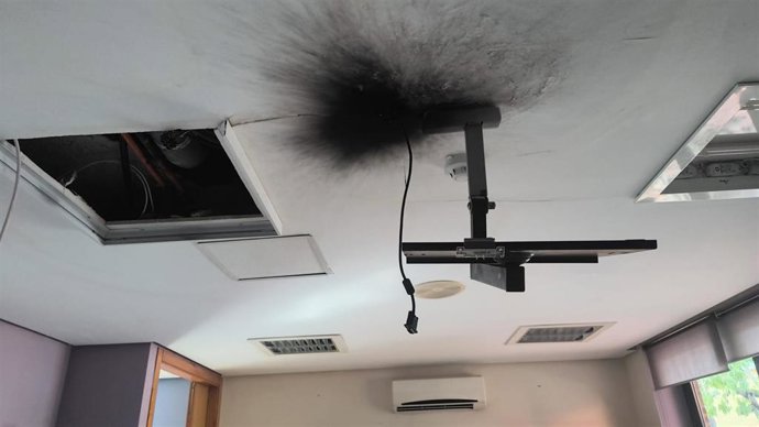 Goteras en CEEM de Bétera