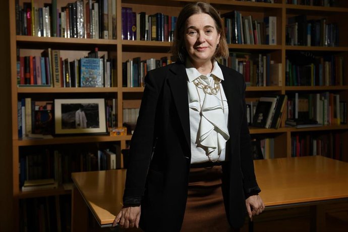 Archivo - La delegada de Cultura, Turismo y Deporte de la Comunidad de Madrid, Marta Rivera de la Cruz, posa tras una entrevista para Europa Press, en Cibeles, a 21 de marzo de 2024, en Madrid (España).