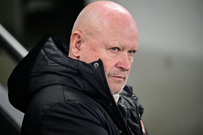 Ivan Hasek durante un partido de la selección checa de fútbol