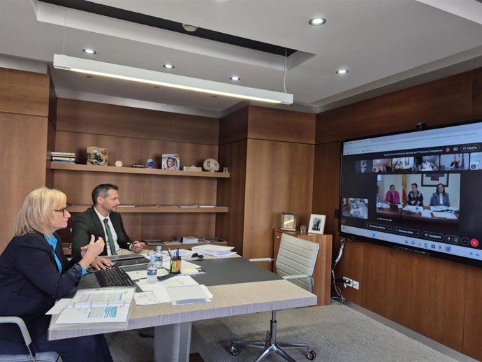 La consejera de Industria, Comercio y Empleo, Leticia García, participa en la Conferencia Sectorial de Formación Profesional para Personas Trabajadoras.