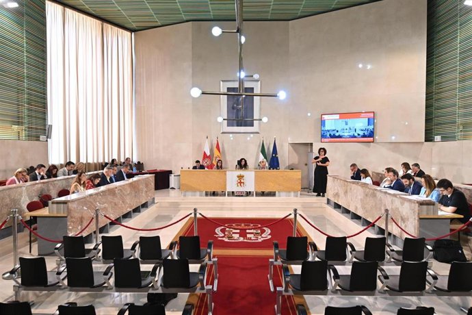 Pleno del Ayuntamiento de Almería.