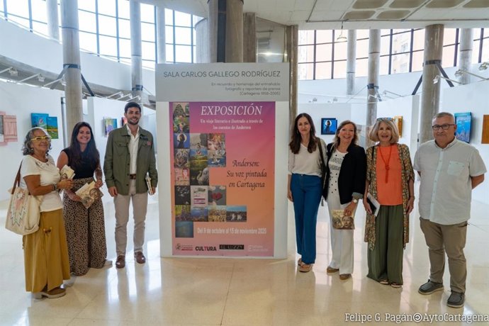 Presentación de las actividades sobre la figura de Andersen para recordar el paso del escritor danés en Cartagena