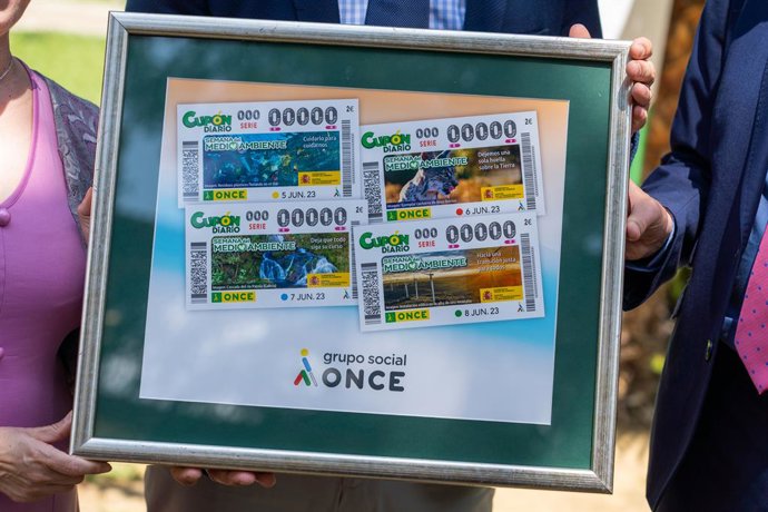 Archivo - Cupones de la Once, foto d'arquivu  
