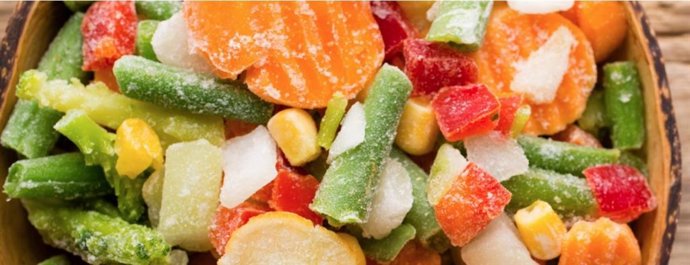 Verduras ultracongeladas