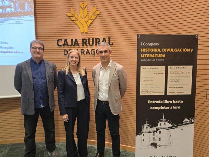 Daniel Viñuales, Laura Prada y Héctor Alonso.