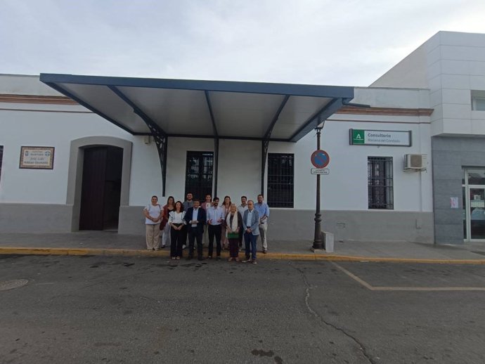 Visita al consultorio de Rociana del Condado.