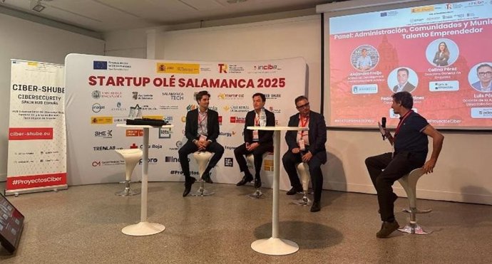 El Gobierno de La Rioja destaca en la feria StartUp Olé de Salamanca su compromiso con la promoción del talento emprendedor