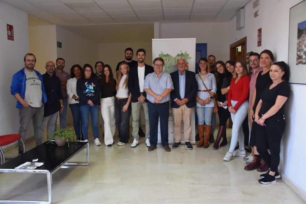 Participantes del curso del vivero de empresas.