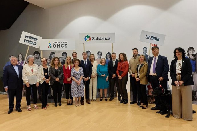 El Grupo Social ONCE premia la generosidad y el interés de la sociedad riojana