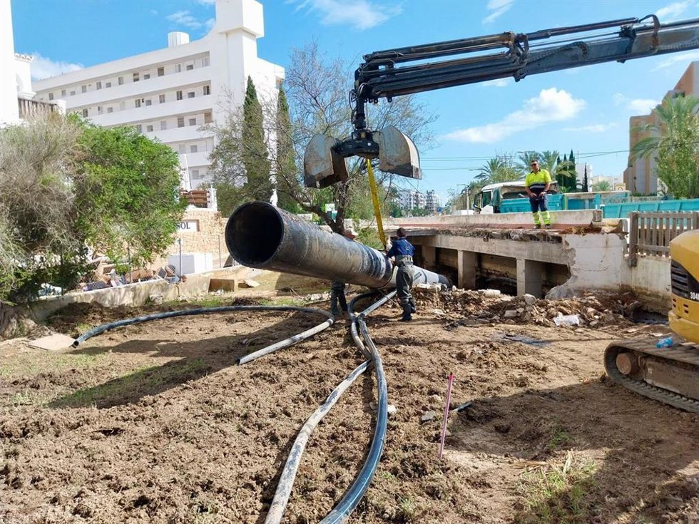 El Plan de Actuaciones en Infraestructuras sigue en Ibiza tras decretarse la fase de recuperación