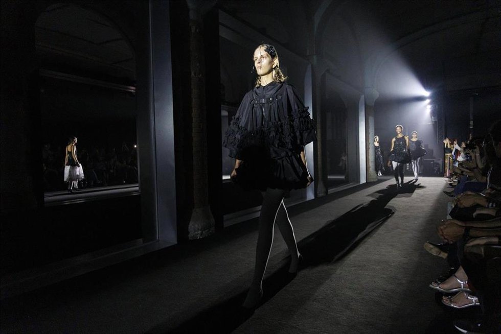 La segunda jornada de 080 Barcelona Fashion apuesta por el suprarreciclaje en la moda.