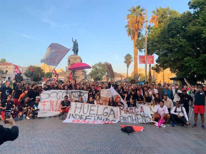 Los socorristas de Baleares se concentran en Palma