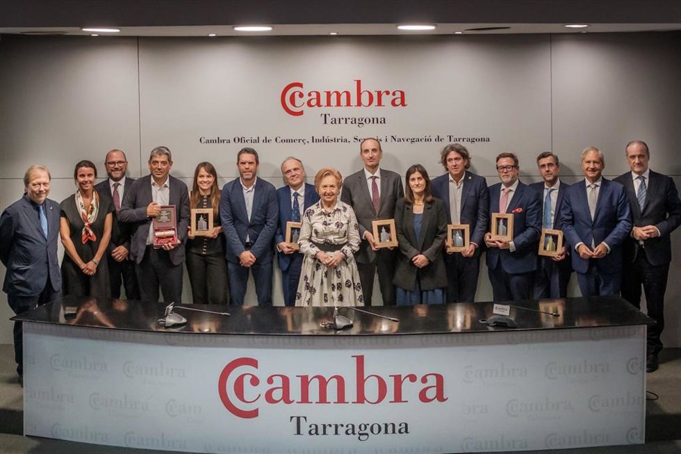 Imagen de los galardonados en los Premis Cambra 2025