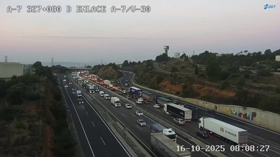 Accidente en la A-7, Manises