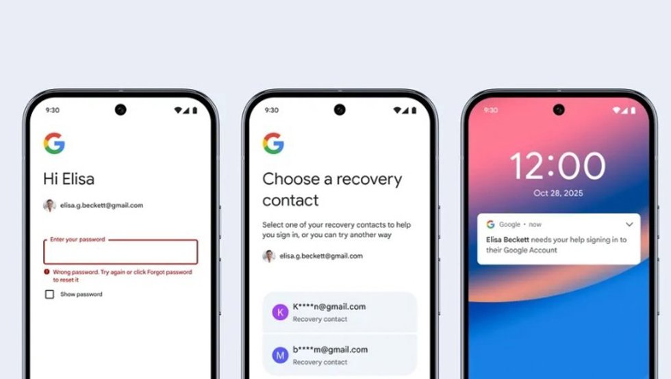 Contacto de recuperación