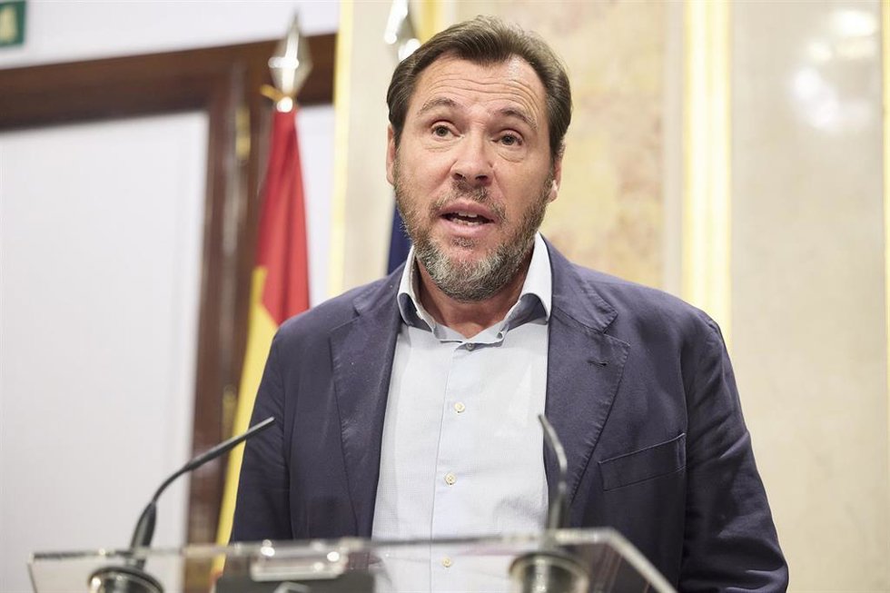 El ministro de Transportes y Movilidad Sostenible, Óscar Puente