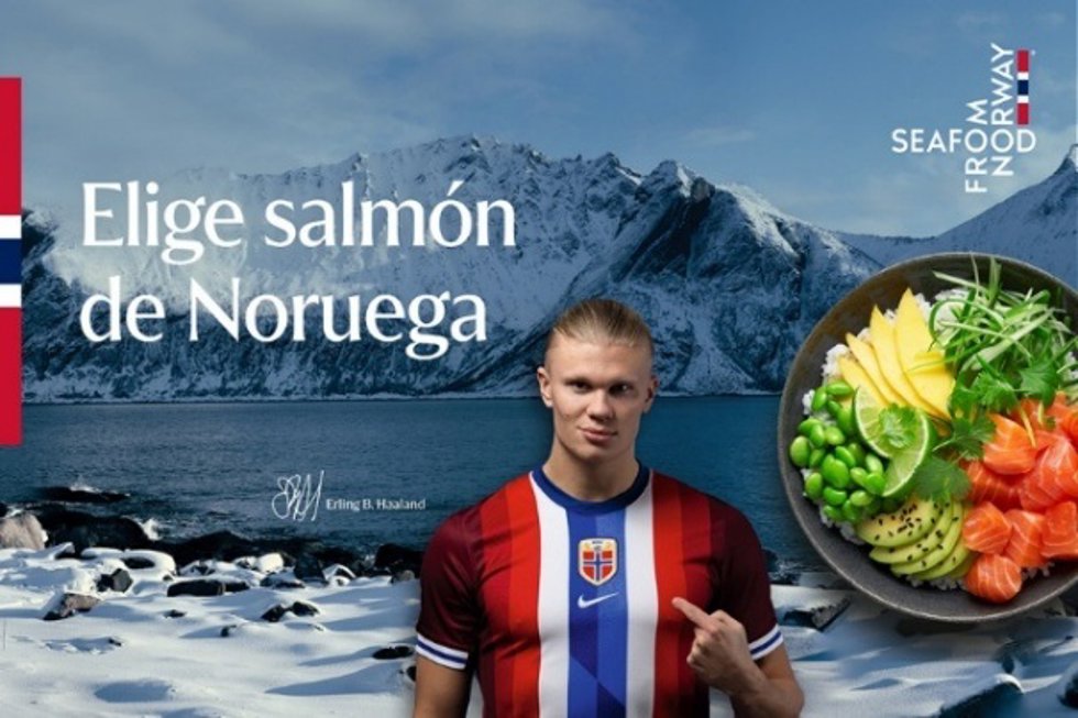 Campaña con el futbolista Erling Haaland