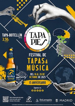 Cartel promocional de Tapapiés 2025.