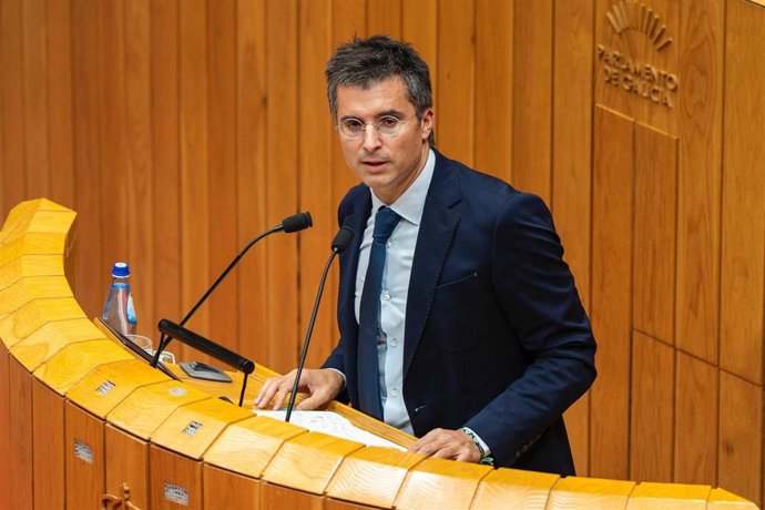 El portavoz del PP de Santiago y diputado autonómico, Borja Verea