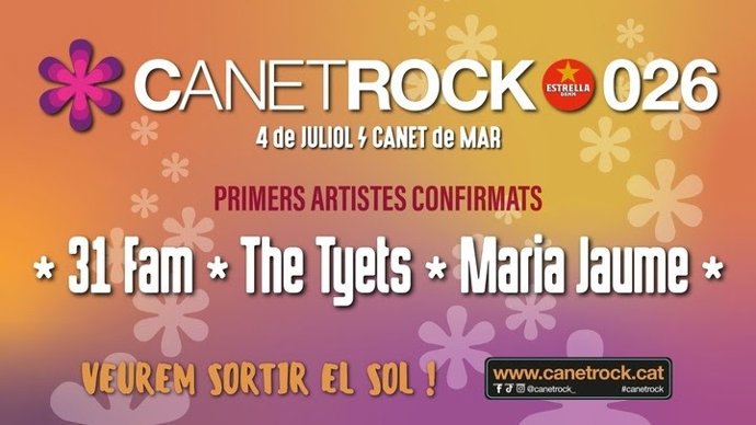 Cartel de Canet Rock 2026