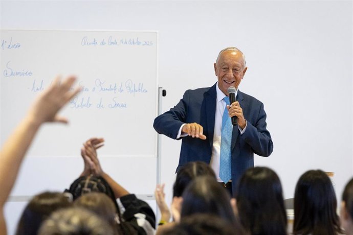 Marcelo Rebelo de Sousa, presidente de Portugal