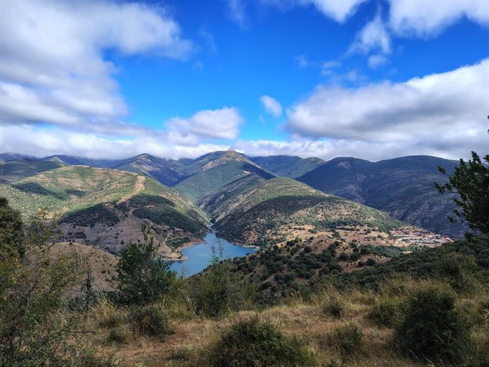 Paisaje de Mansilla desde el monte