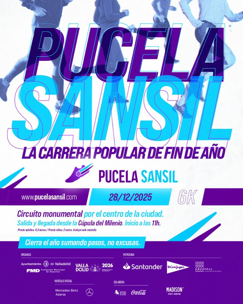 Abiertas las inscripciones para la Pucela Sansil que aspira a superar los 4.000 inscritos de 2025