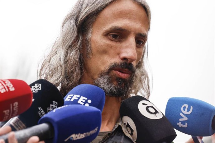 El diputado de Compromís, Juan Bordera, llega a Valencia después de ser detenido por Israel por intentar llegar a la Franja con ayuda humanitaria