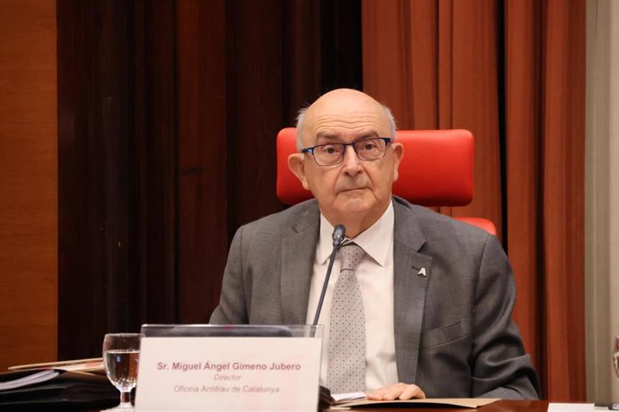 El director de la Oficina Antifrau, Miguel Ángel Gimeno.