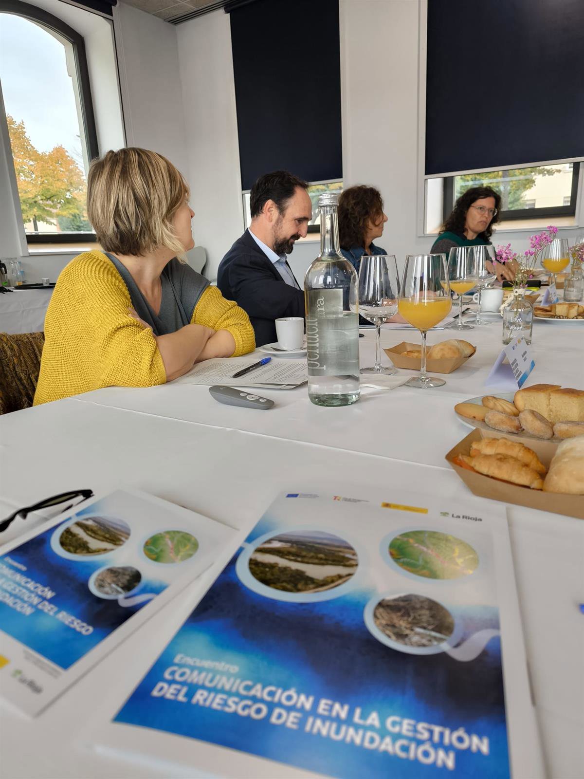 Una jornada aborda en Logroño la  Comunicación en la gestión del riesgo de inundación 