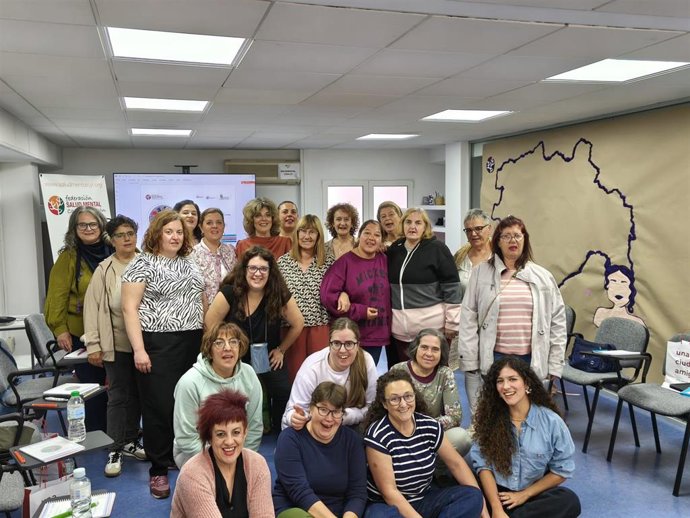 Un momento de la jornada de hoy organizada por Salud Mental.