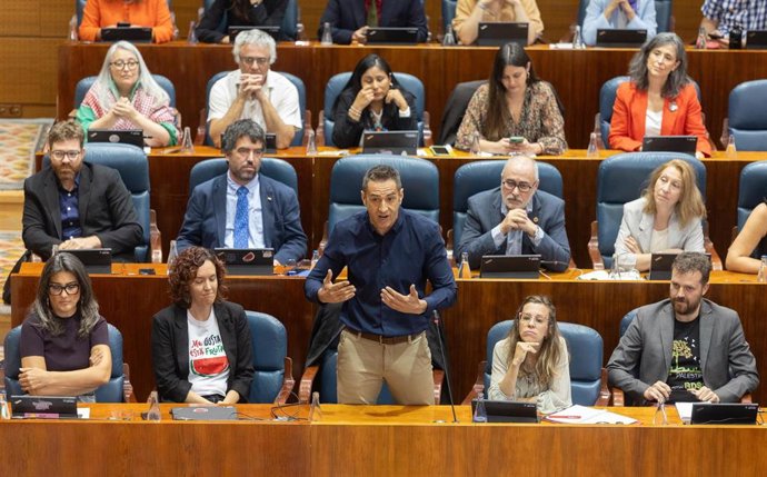 El diputado de Más Madrid en la Asamblea de Madrid Emilio Delgado.