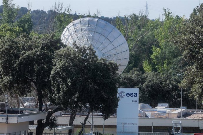 Archivo - Exterior del Centro Europeo de Astronomía Espacial (ESAC)