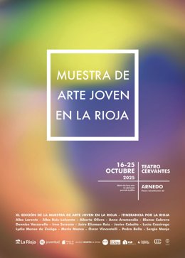 Muestra Itinerante de Arte Joven en La Rioja se exhibe en el Teatro Cervantes de Arnedo coincidiendo con 'Octubre Corto'