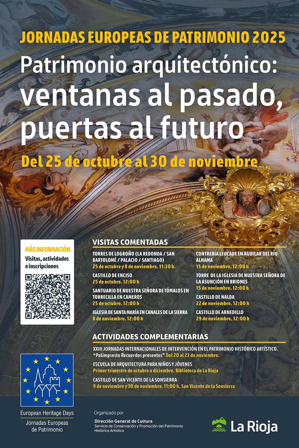 Unas jornadas sobre Patrimonio permitirán mirar con nuevos ojos las joyas de la región y saber más de nuestra identidad