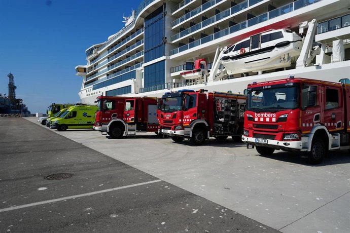 Simulacro en el Port de Tarragona