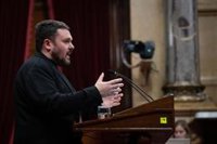 Comuns pide al Govern publicar el protocolo del gas pimienta tras su uso en la huelga por Palestina