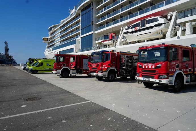 Simulacre al Port de Tarragona