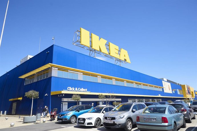 Archivo - Fachada de una tienda de IKEA, 
