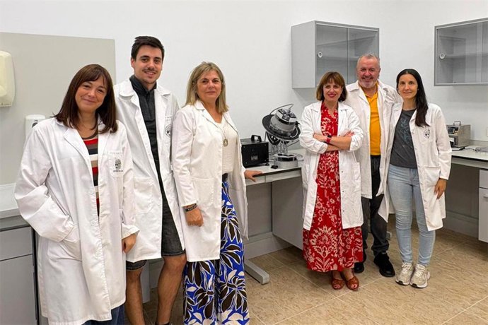 Investigadores de la UJA participantes en la patente.