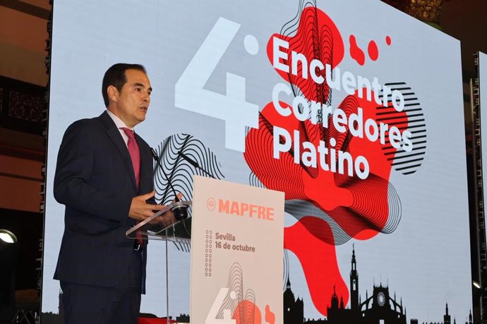 El consejero de Justicia, Administración Local y Función Pública, José Antonio Nieto, en el IV Encuentro Corredores de Platino de Mapfre.