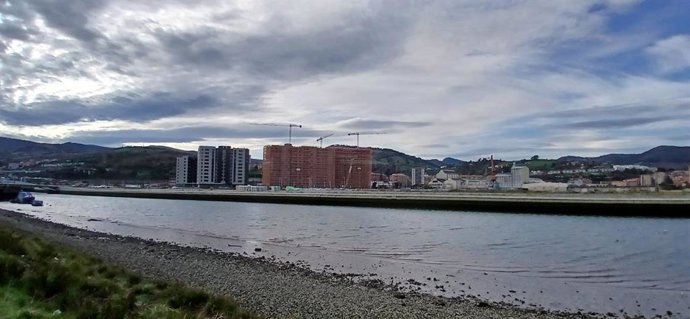 Vista de Zorrozaurre desde San Ignacio