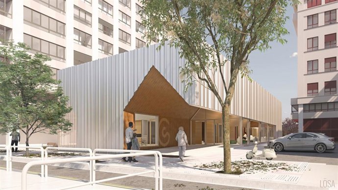 Imagen del futuro 'Espacio Abierto Asociación Española Contra el Cáncer. La Casa de la Vida'.