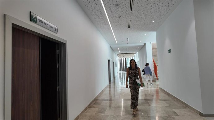 La delegada territorial de Empleo, Empresa y Trabajo Autónomo de la Junta de Andalucía en Córdoba, María Dolores Gálvez.