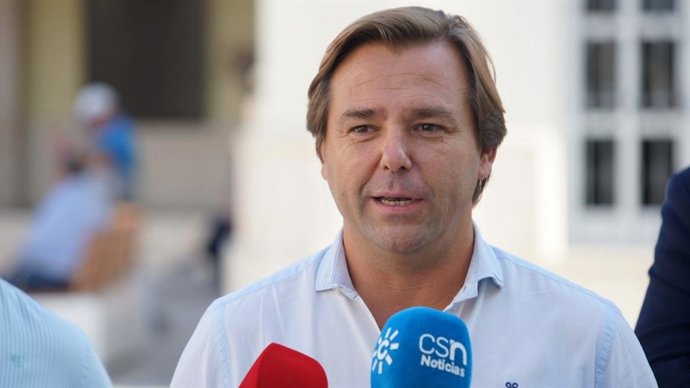 El secretario general del PP de Andalucía, Antonio Repullo