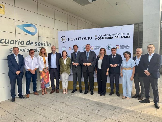 Inauguración del II Congreso de Hostelería del Ocio HOSTELOCIO, a 16 de octubre de 2025.